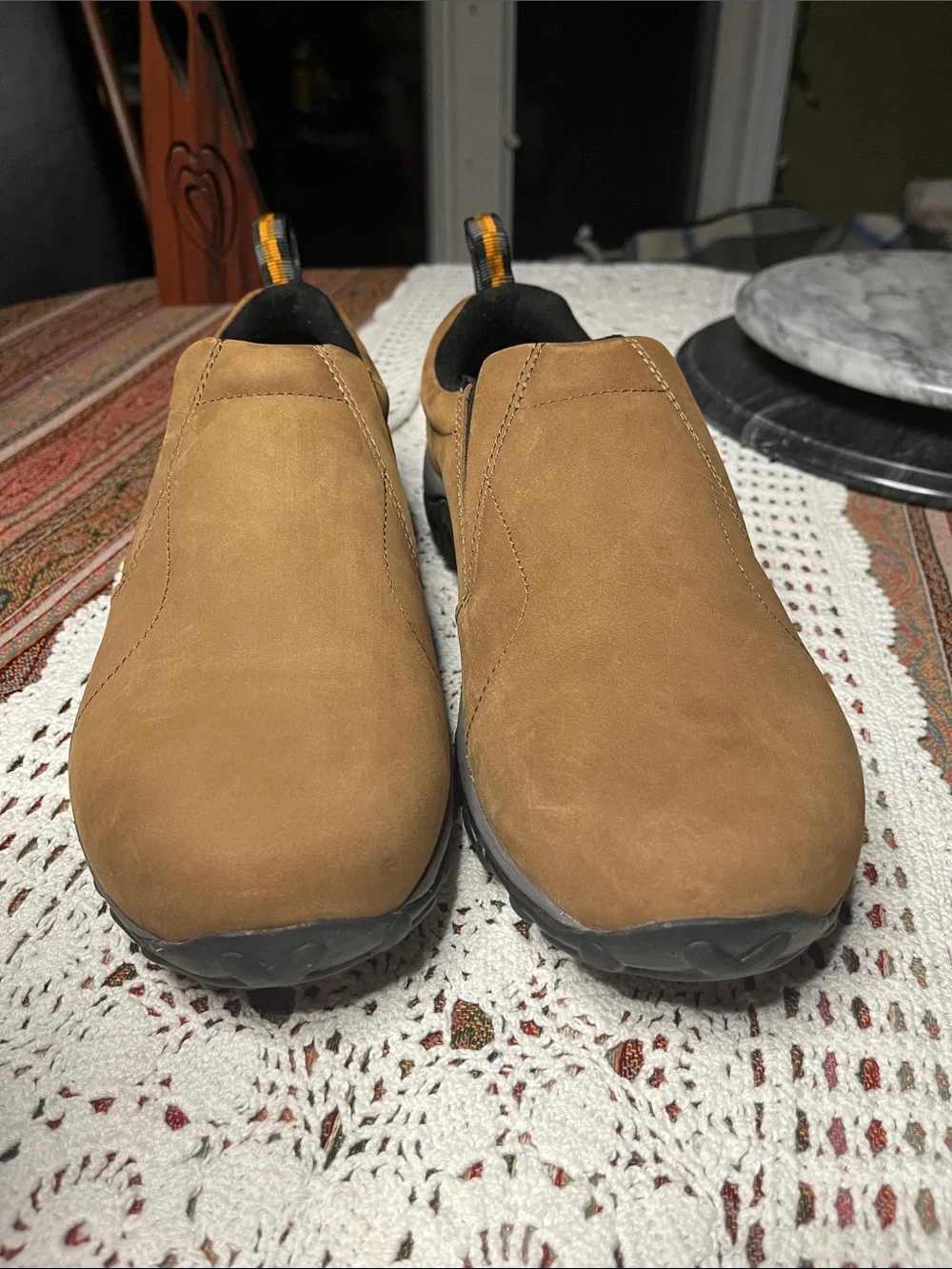 Merrell Men's Jungle Moc brown 11 Slip-On Loafers